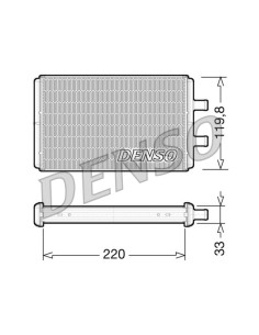 Radiador Calefacc 8 Cm Dist 2