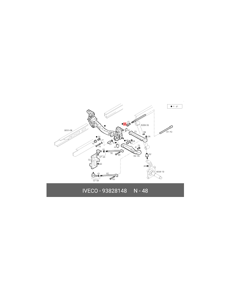 Buje Brazo Suspension