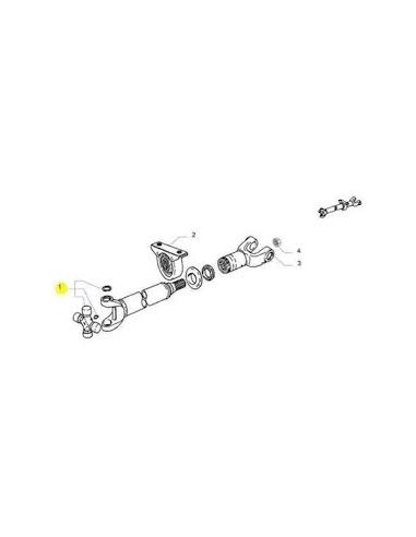 Cruceta Completa 4 Tapas