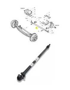 Barra Transversal Direc  -9706- Larga Stralis 2