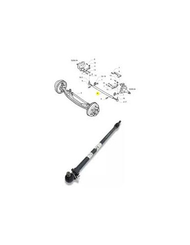 Barra Transversal Direc  -9706- Larga Stralis