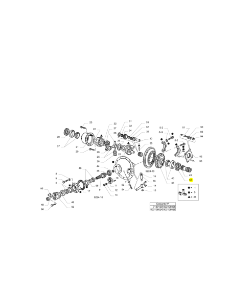 Tuerca Regis  Difere