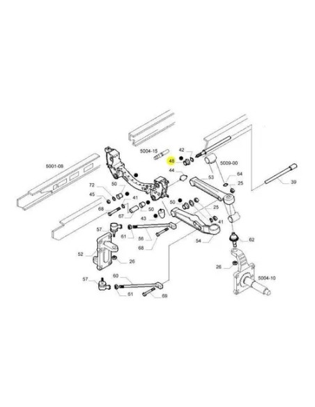 Buje Barra De Torsion