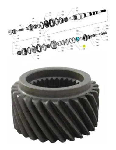 Engranaje Conducido 5ta -3348978-